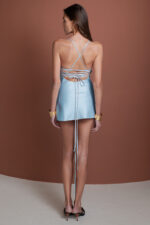 THE IRIS Dress - Ice Blue - Image 3